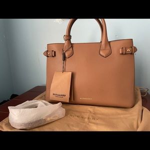 Burberry Medium Banner House Check Bag